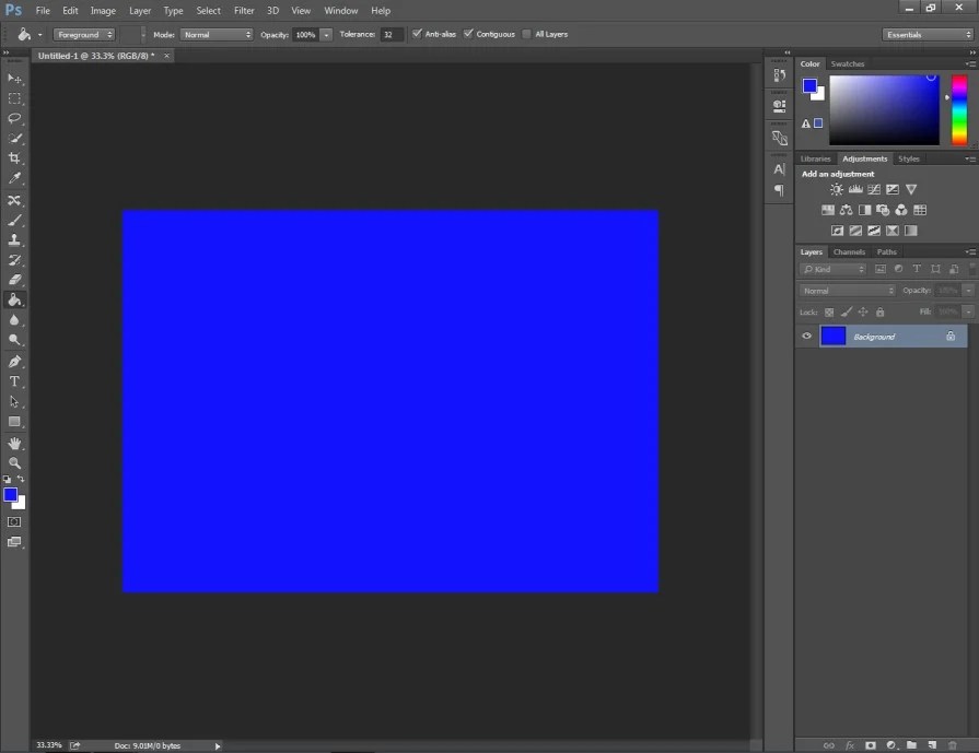 How To Change Canvas Color in Clipping Way