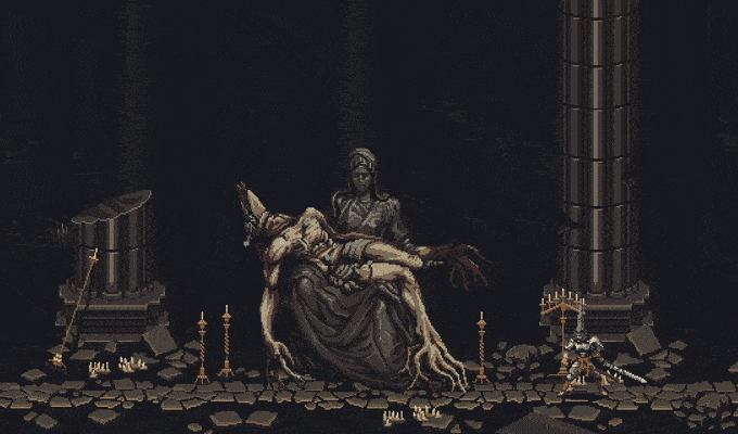 Янтарное око blasphemous