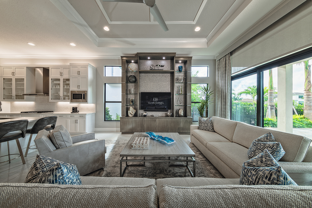 Interior Design Private Home, Boca Raton, FL Clive Daniel Home