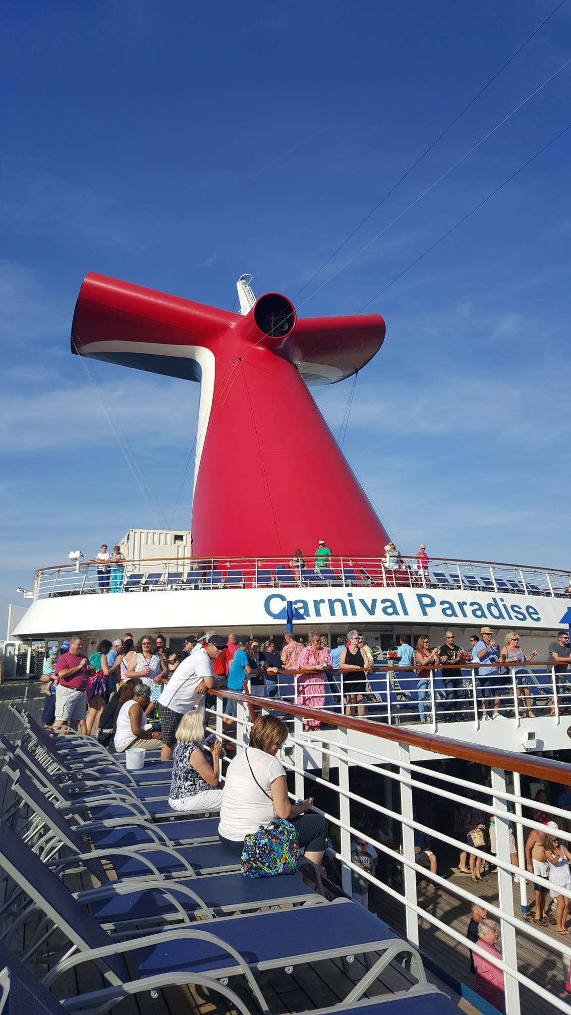 Good but would not do it again. Carnival Paradise Cruise