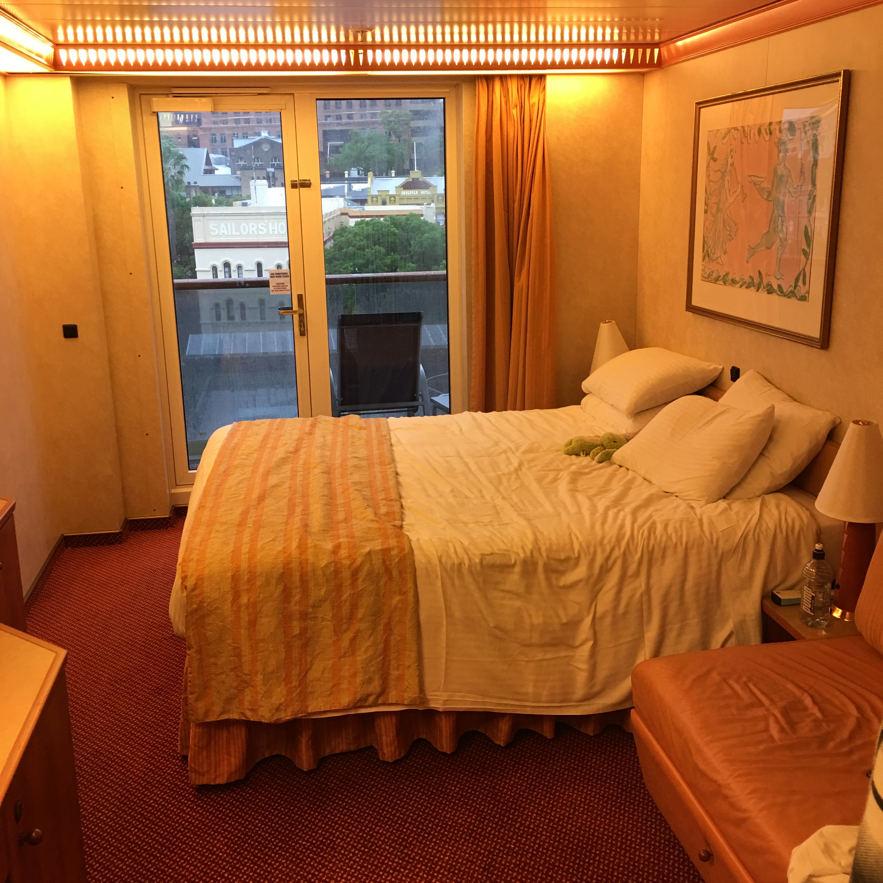 Balcony Stateroom, Cabin Category 8C, Carnival Legend