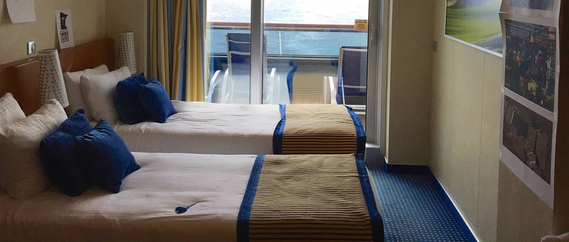 Balcony Cabin 5346 on Carnival Sunshine, Category 8M