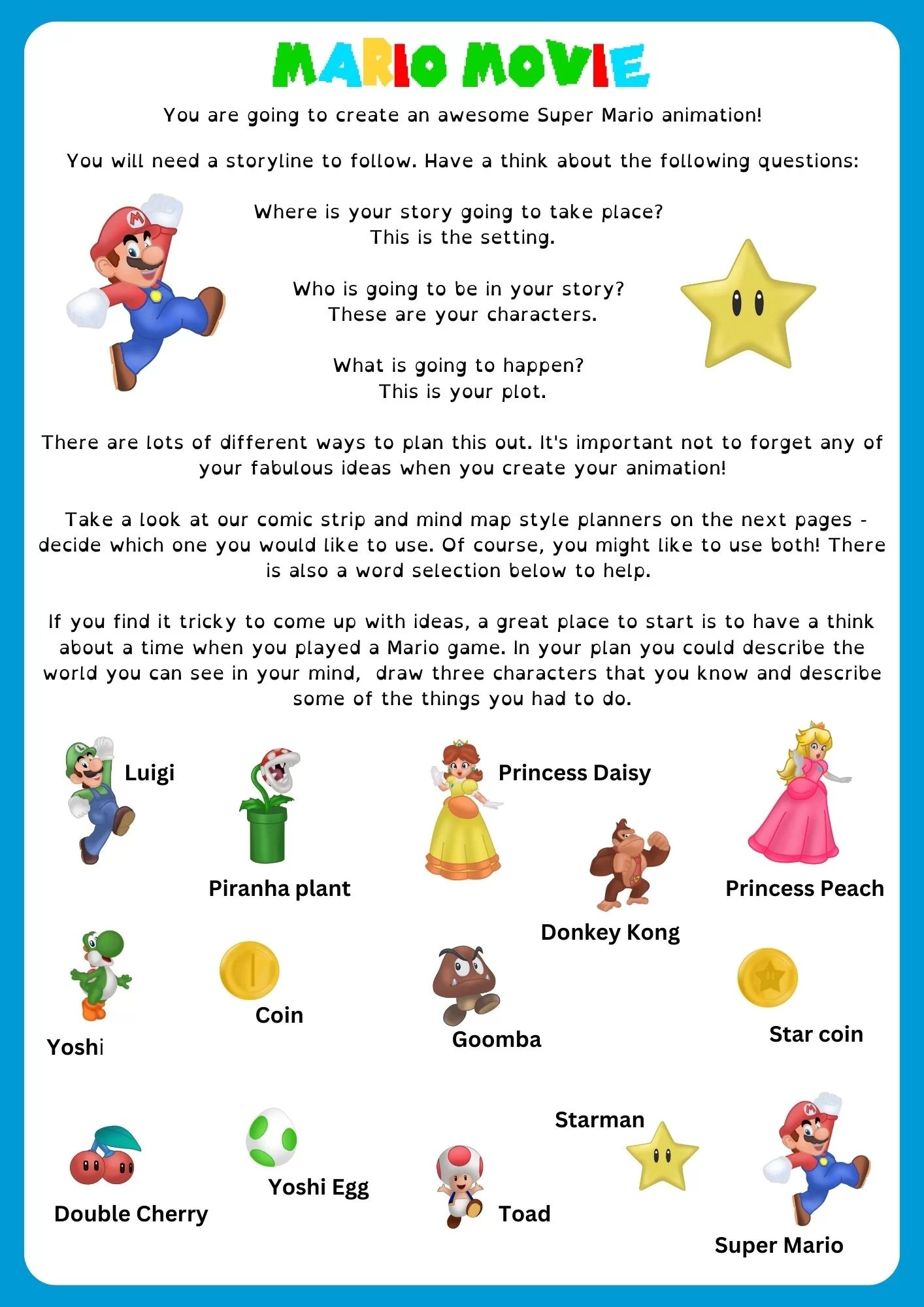 Super Bros Activity Pack Curious Little Monkeys Educational Resources