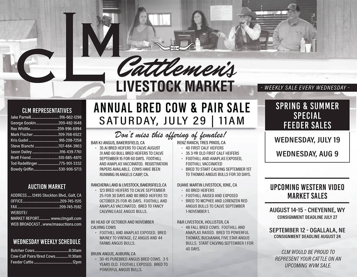 Home Cattlemen's Livestock Galt