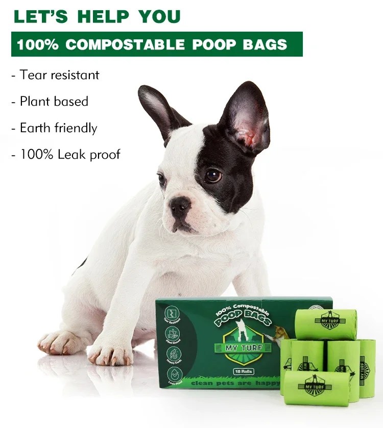 Customised hravy duty dog poop bags 200 count dog poop bag with glove