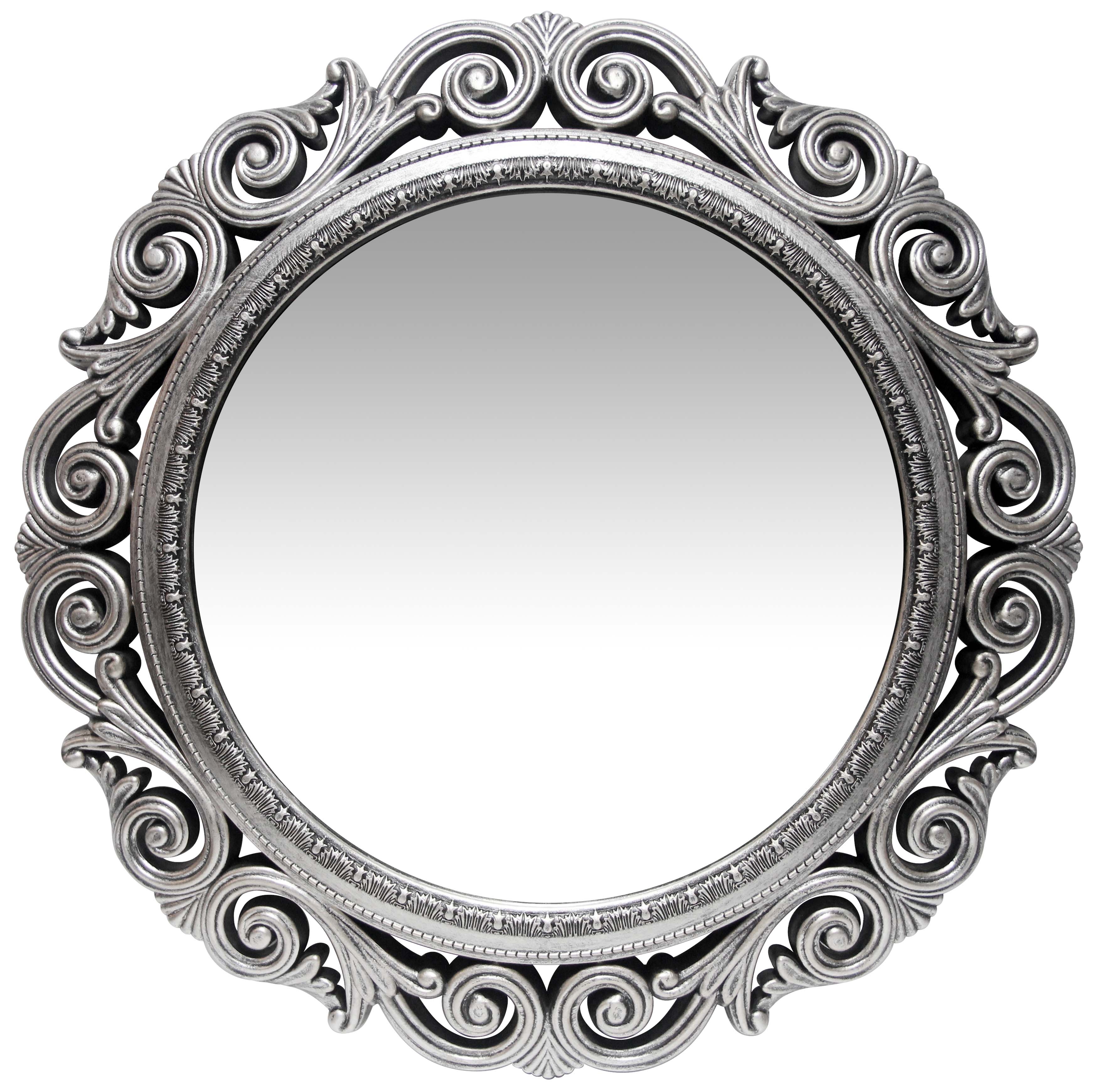 Antique Silver Wall Mirror