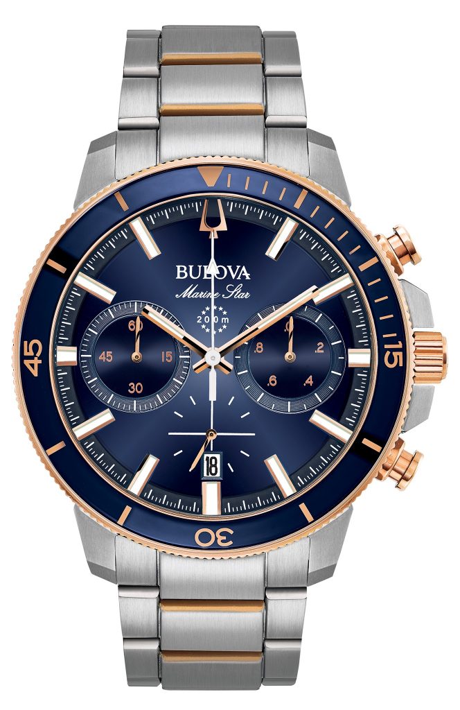 Bulova Marine Star 98B301 Mens Watches Clock Doctor