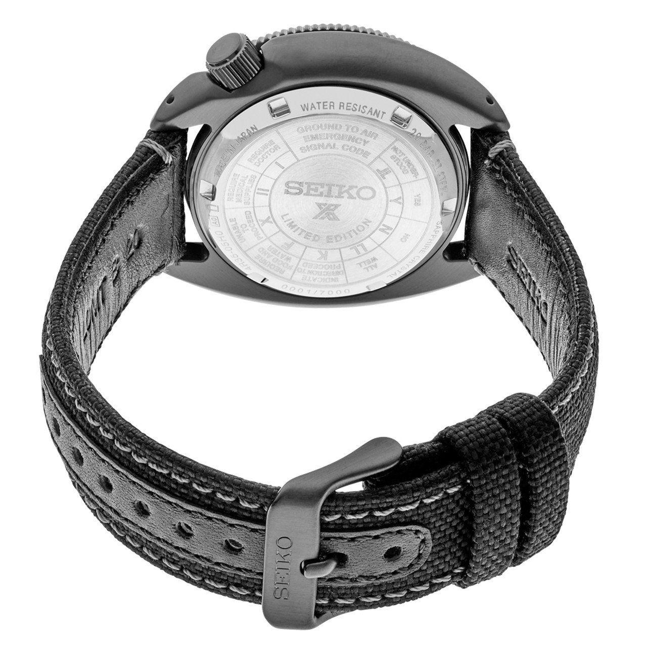 SEIKO SRPH99 PROSPEX BLACK LIMITED EDITION Clock Doctor