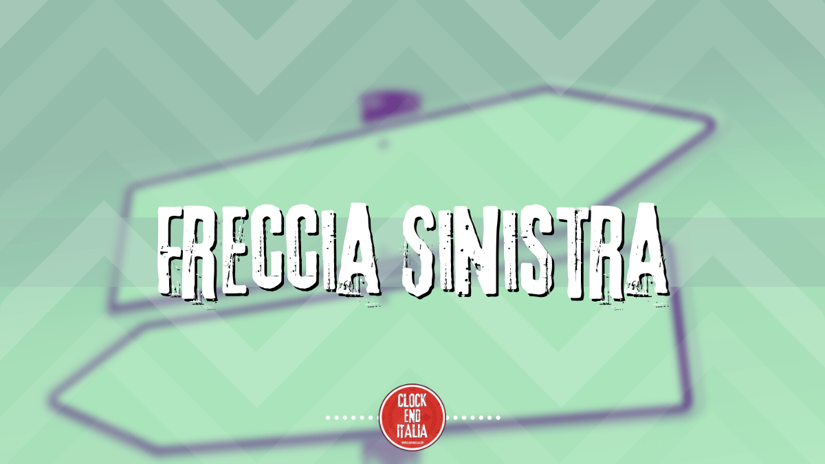 Freccia Sinistra Clock End Italia