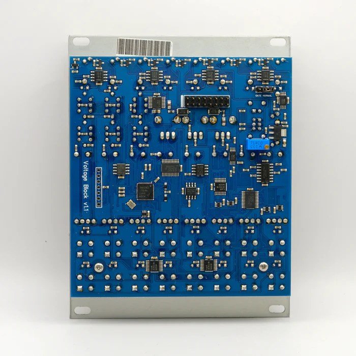 Malekko Heavy Industry Voltage Block (Silver) [USED:W0]— Clockface Modular