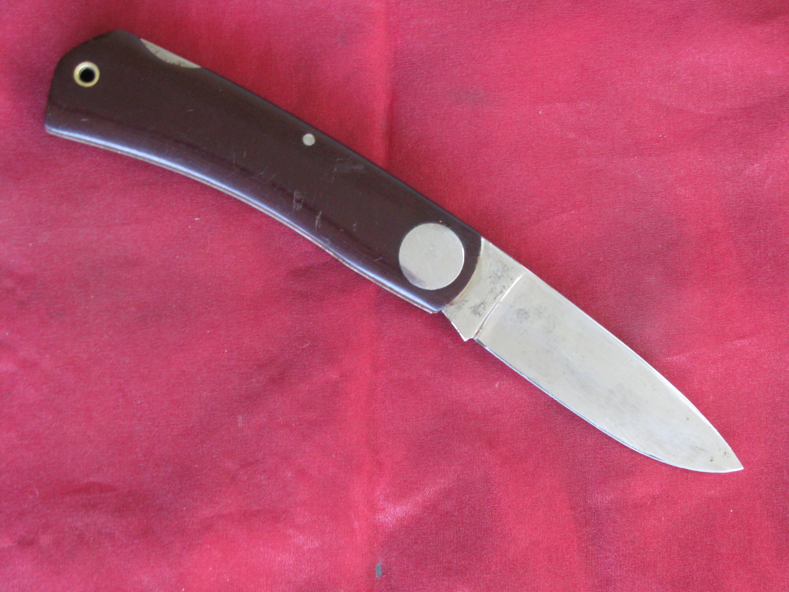 Vintage Khyber 2603 Folding Lockback Drop Point Hunting Knife Mike's