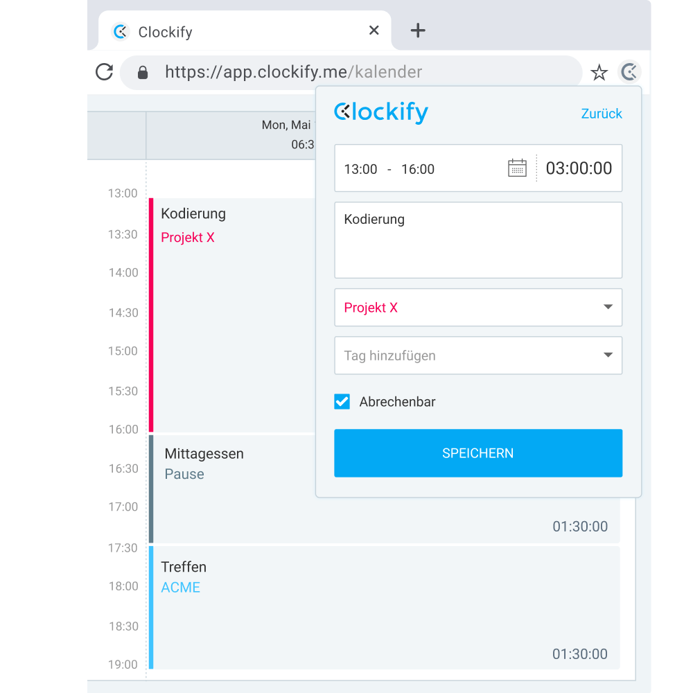 Clockify™ KOSTENLOSE Zeiterfassungssoftware