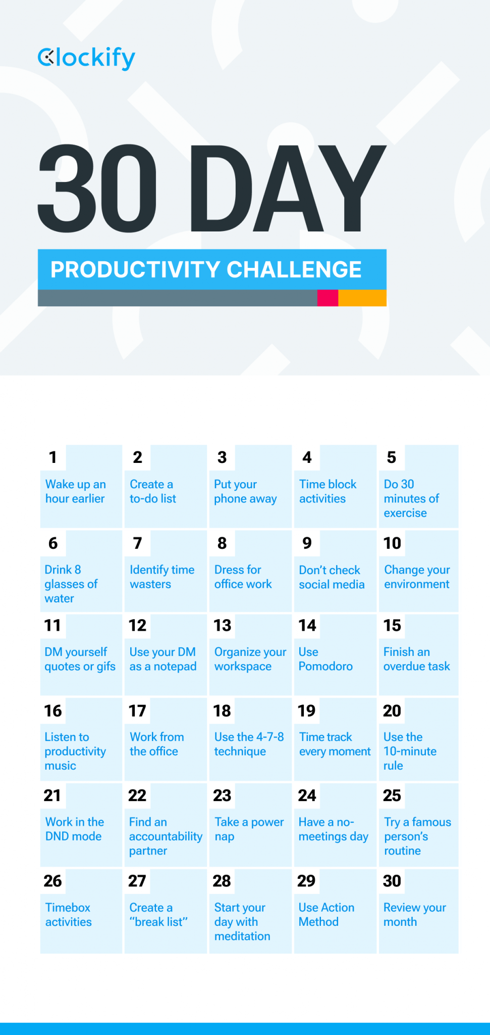A 30Day Productivity Challenge