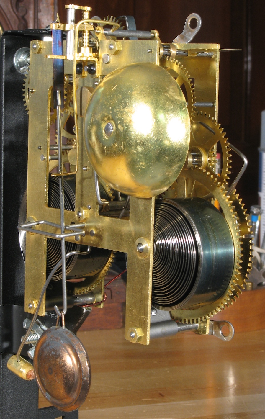 Mainsprings for Sessions Black Mantel Clock