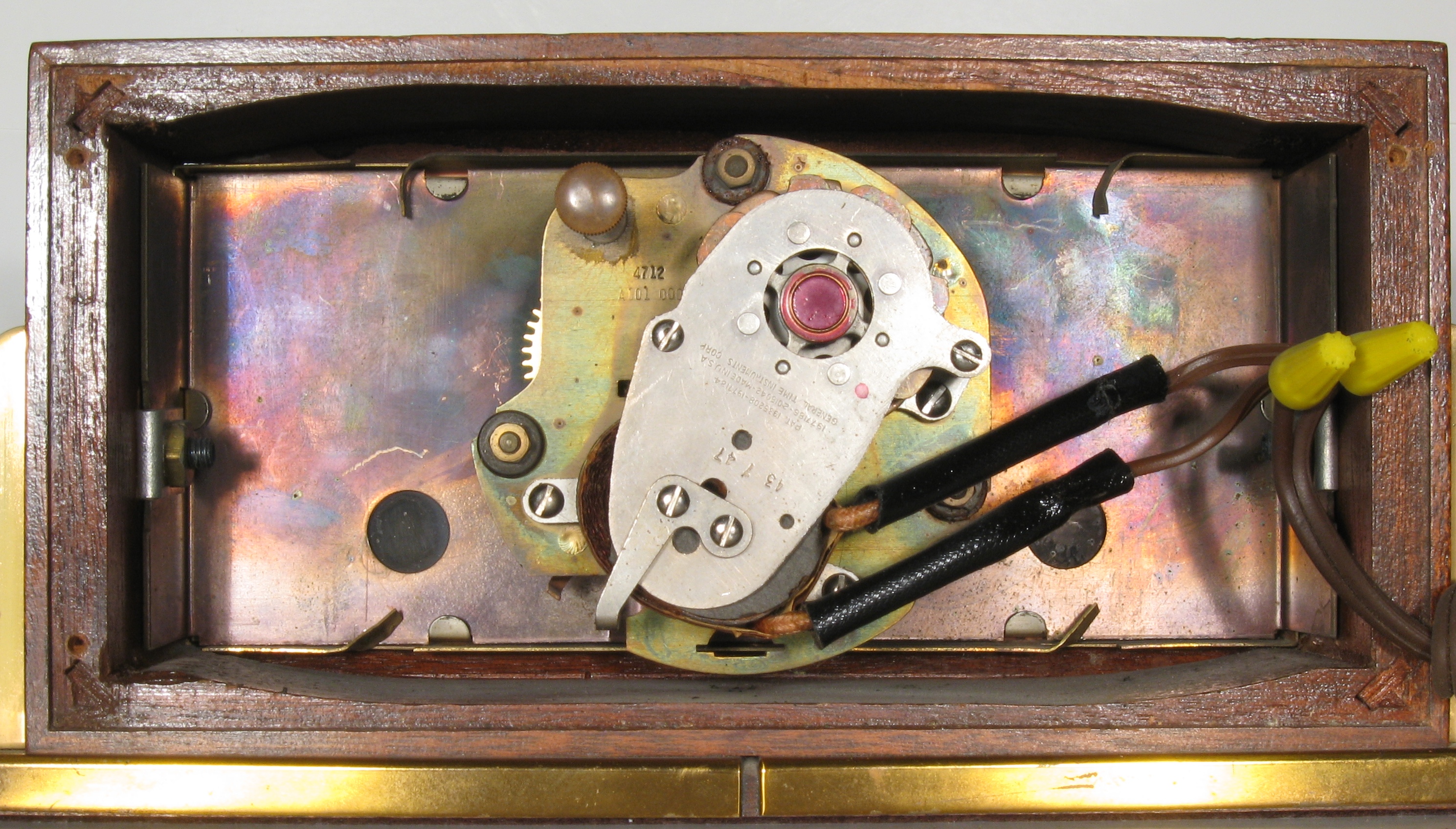 Date Codes on Late 1940s Seth Thomas Electric Clocks