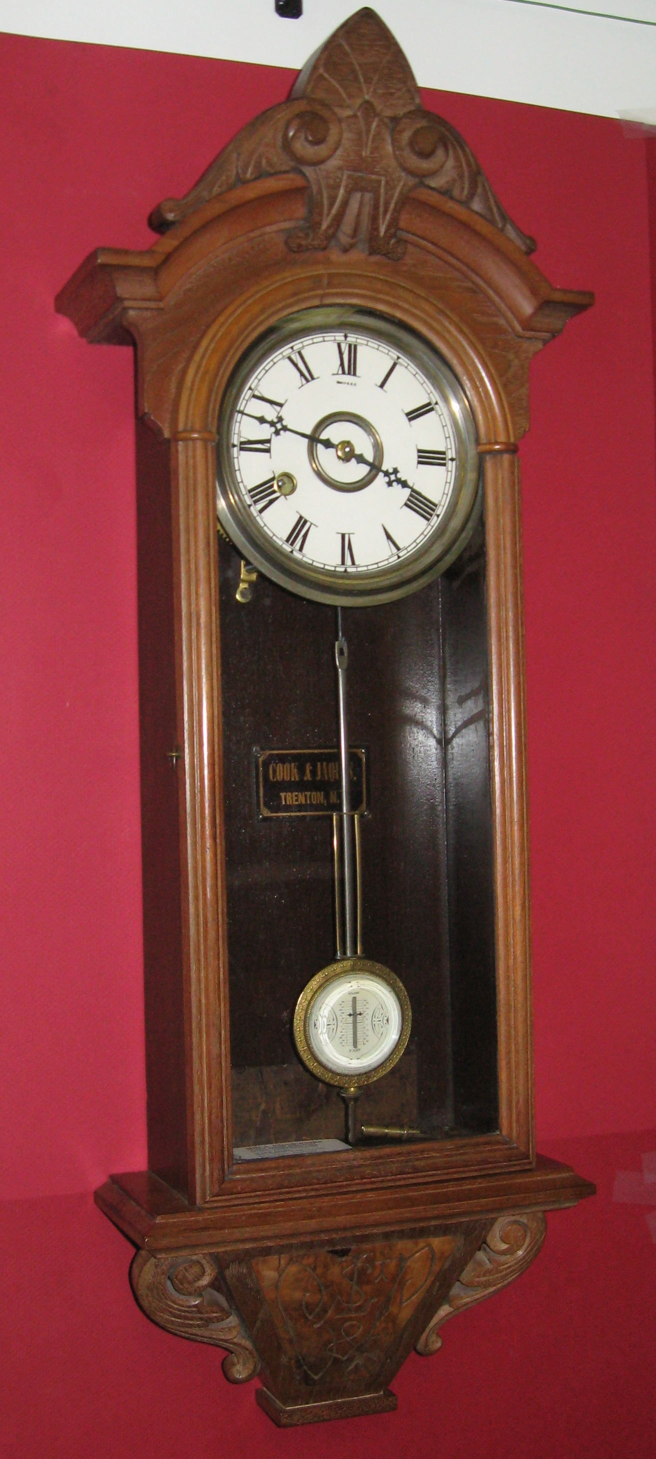 Kroeber Regulator No. 31 Wall Clock