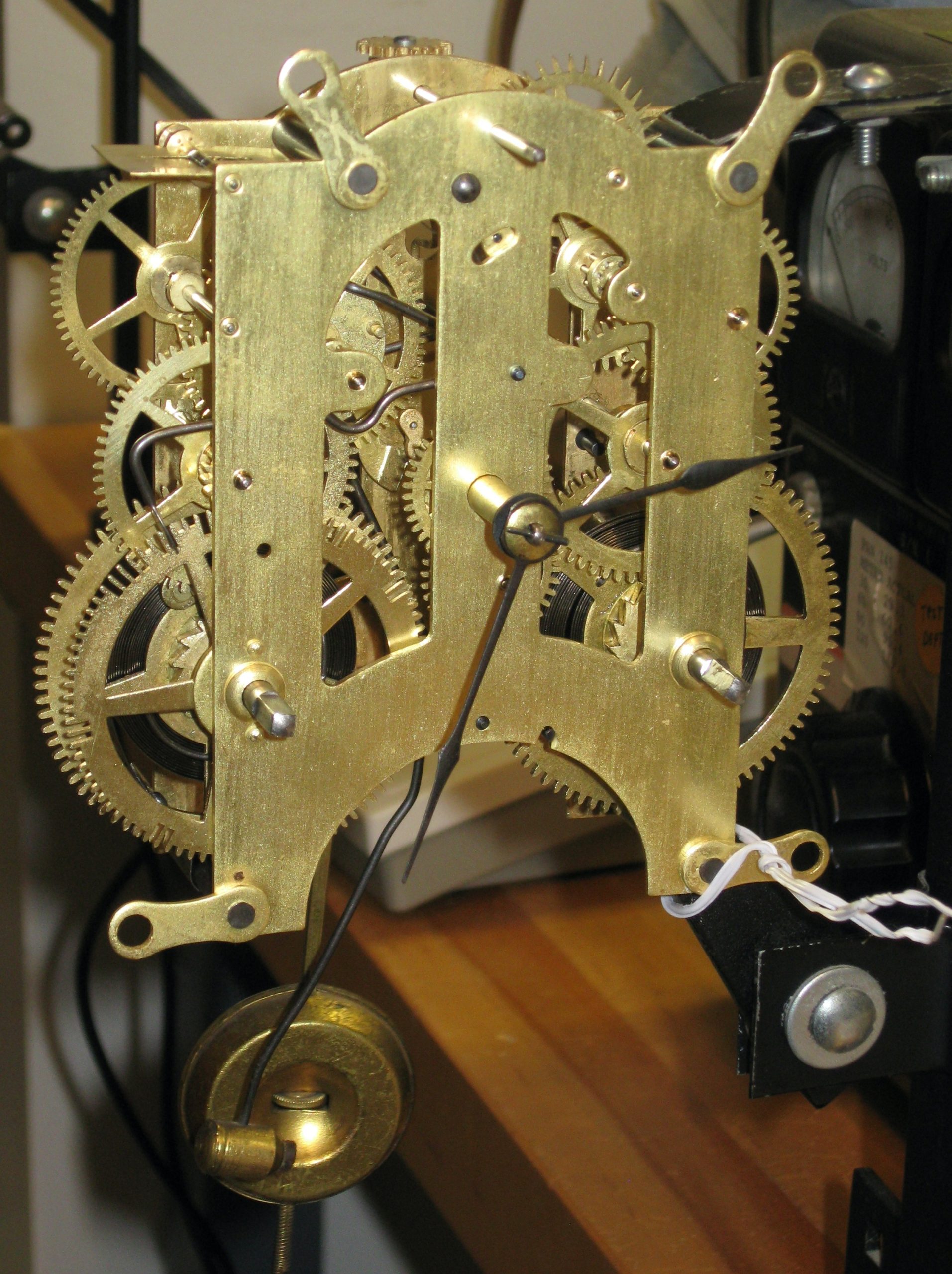 Ansonia “Seneca” Oak Mantel Clock