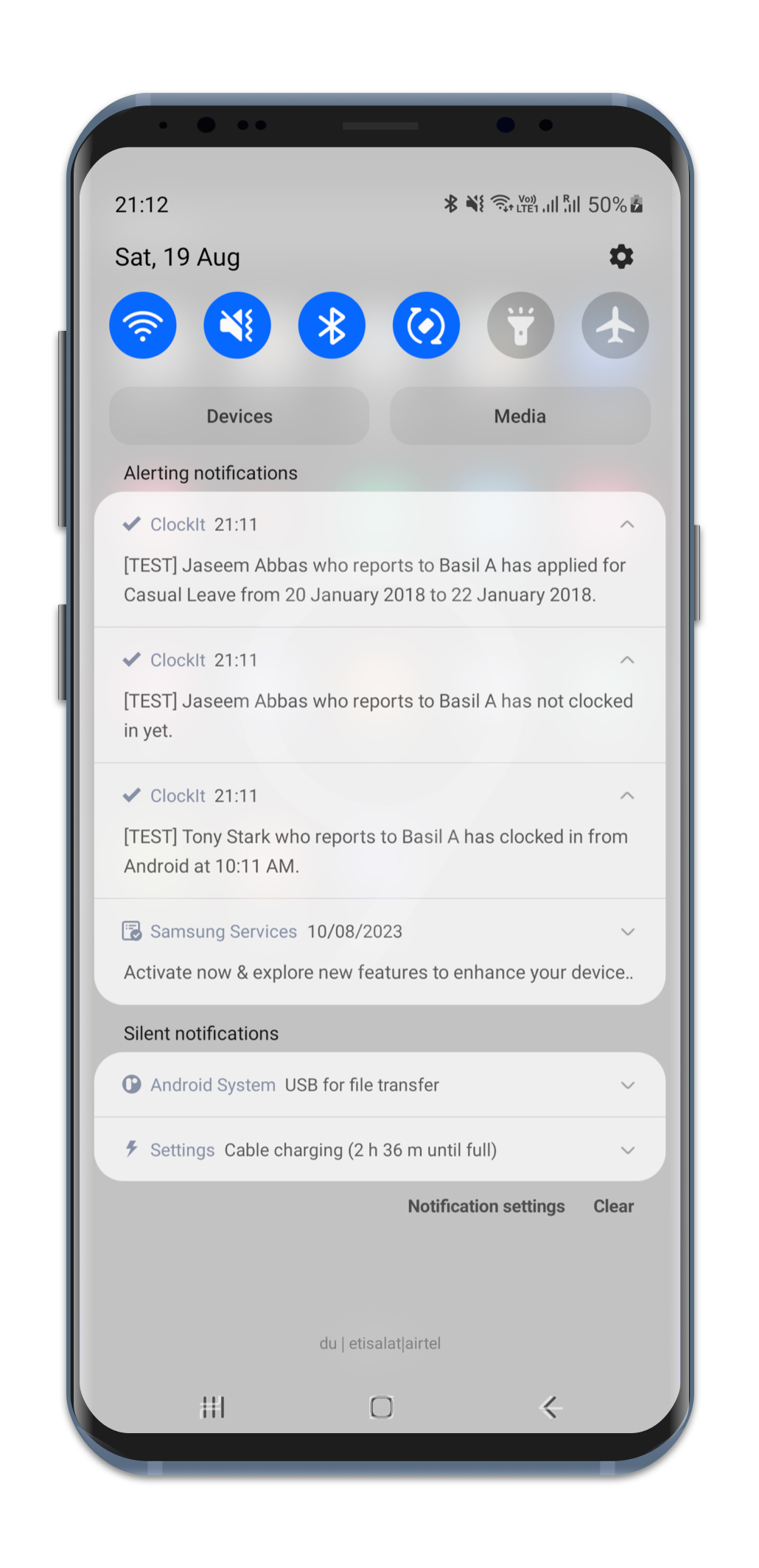 Time Clock Kiosk App for Android Tablets ClockIt