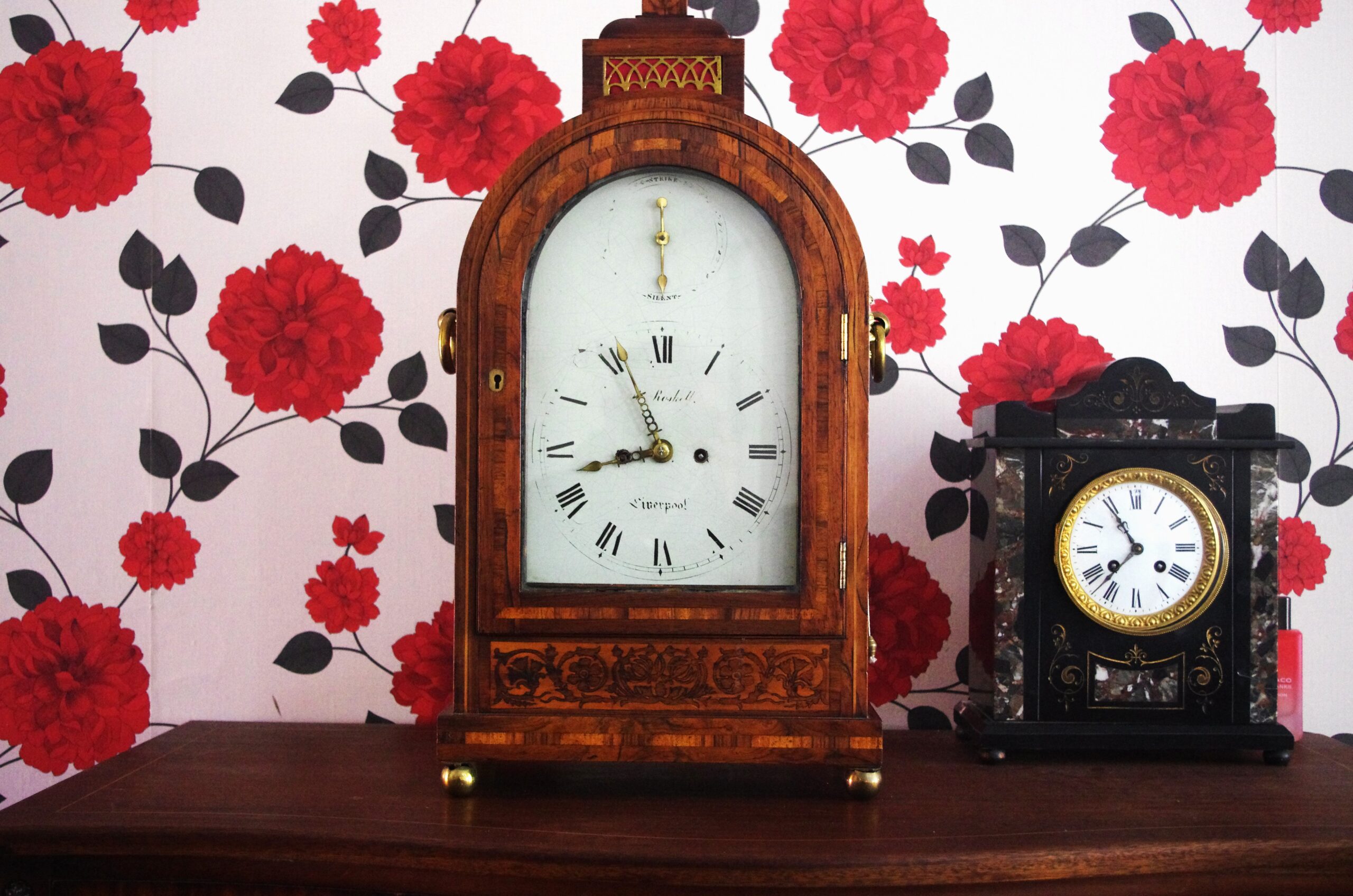 Robert Roskell c1820 Bracket Clock Clock Repairs Merseyside