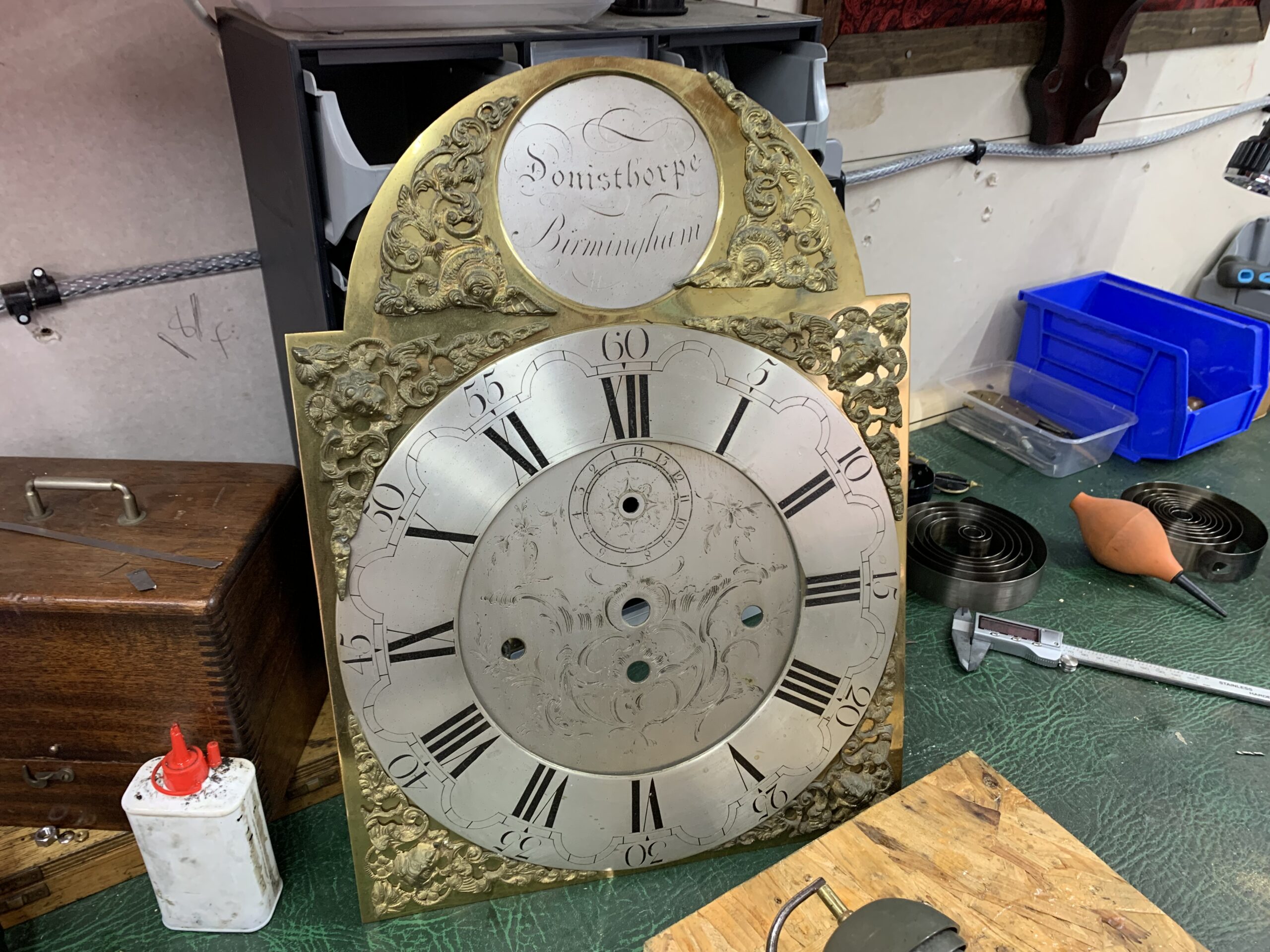 Grandfather Clock Dials Clock Repairs Merseyside