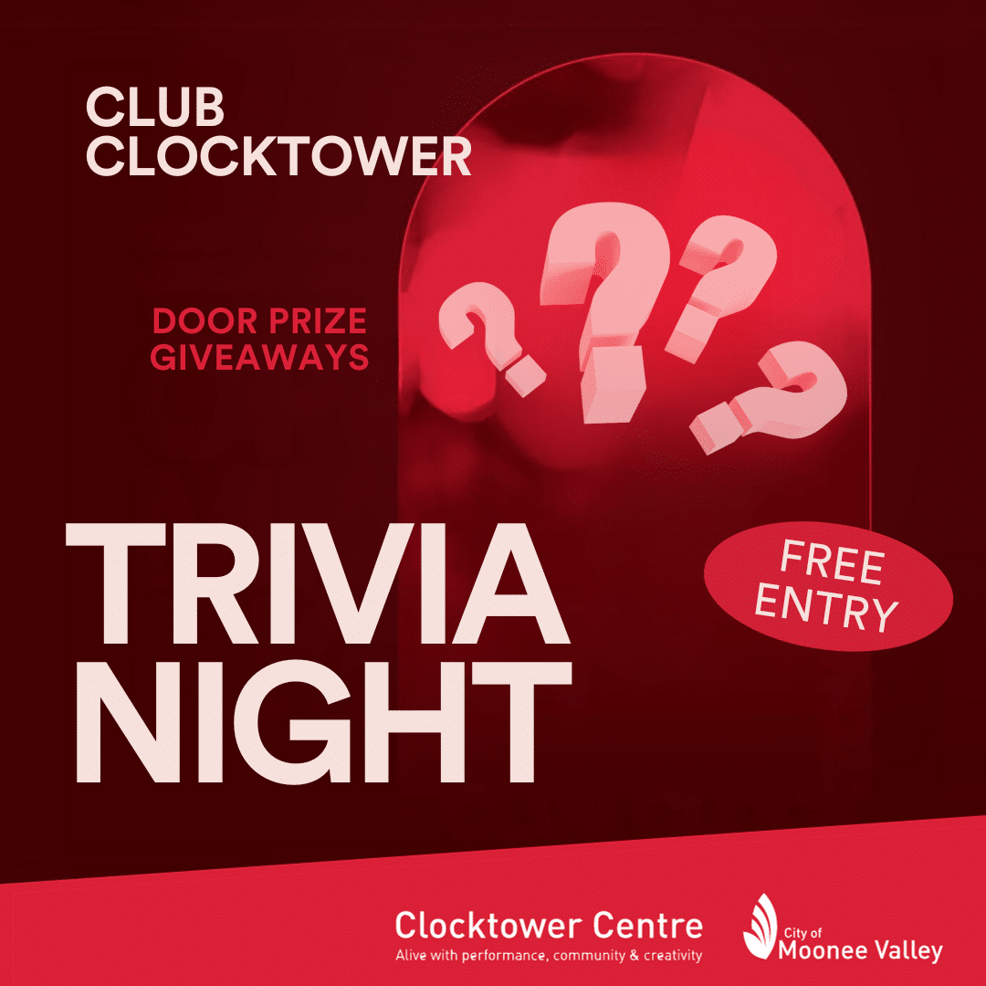 Club Clocktower Trivia Night Clocktower Centre