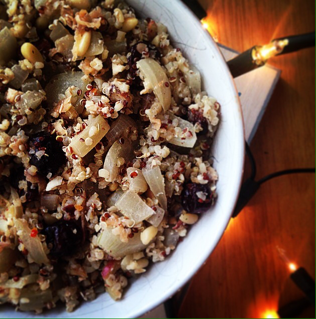 Cranberry & Quinoa Turkey Stuffing Clodagh's Countertop