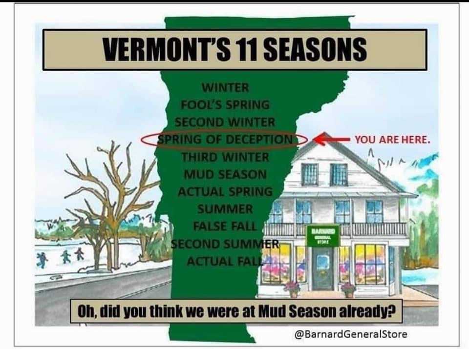 Vermont’s Eleven Seasons The Closet Professor