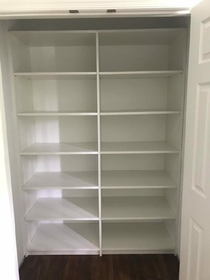 Reach In Closet Design and Installation Closets For Less