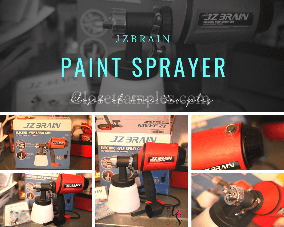 JZBRAIN Paint Sprayer Review Closet of Free Samples Never Pay Full