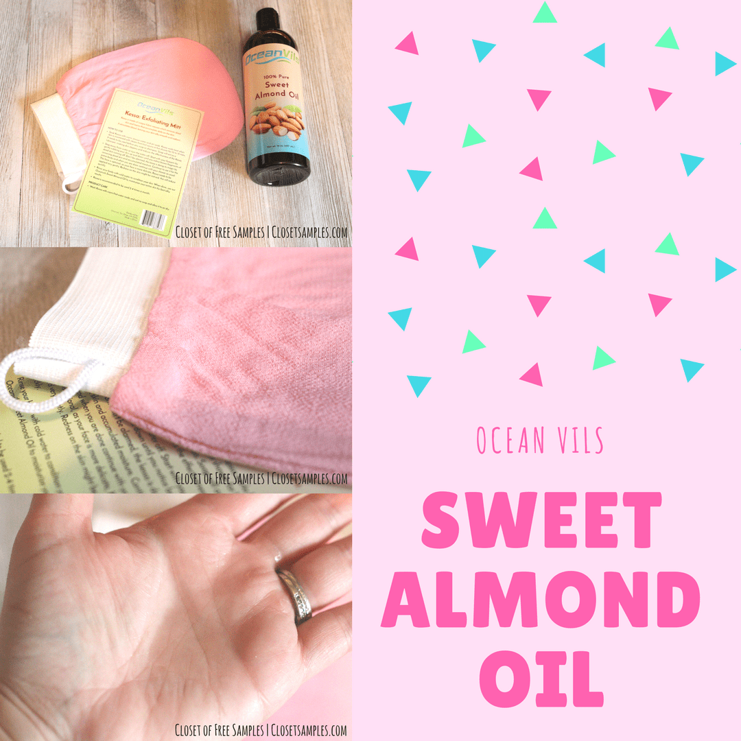 OCEANVILS Sweet Almond Massage Oil Review Sponsored Review