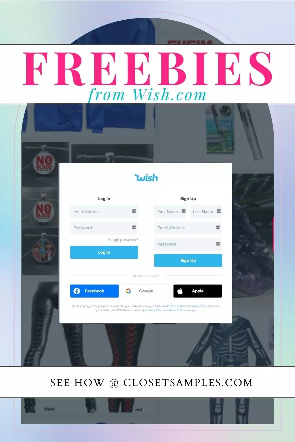 How to Get FREE Stuff on Wish Closet of Free Samples Never Pay Full