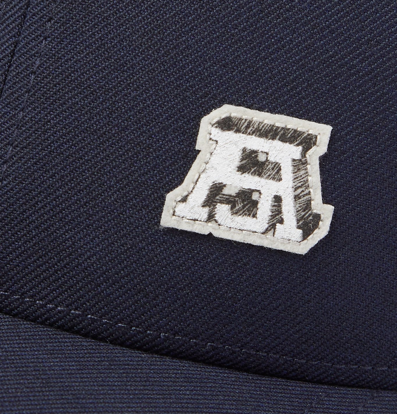 ACNE STUDIOS LogoAppliquéd Twill Baseball Cap Blue Acne Studios
