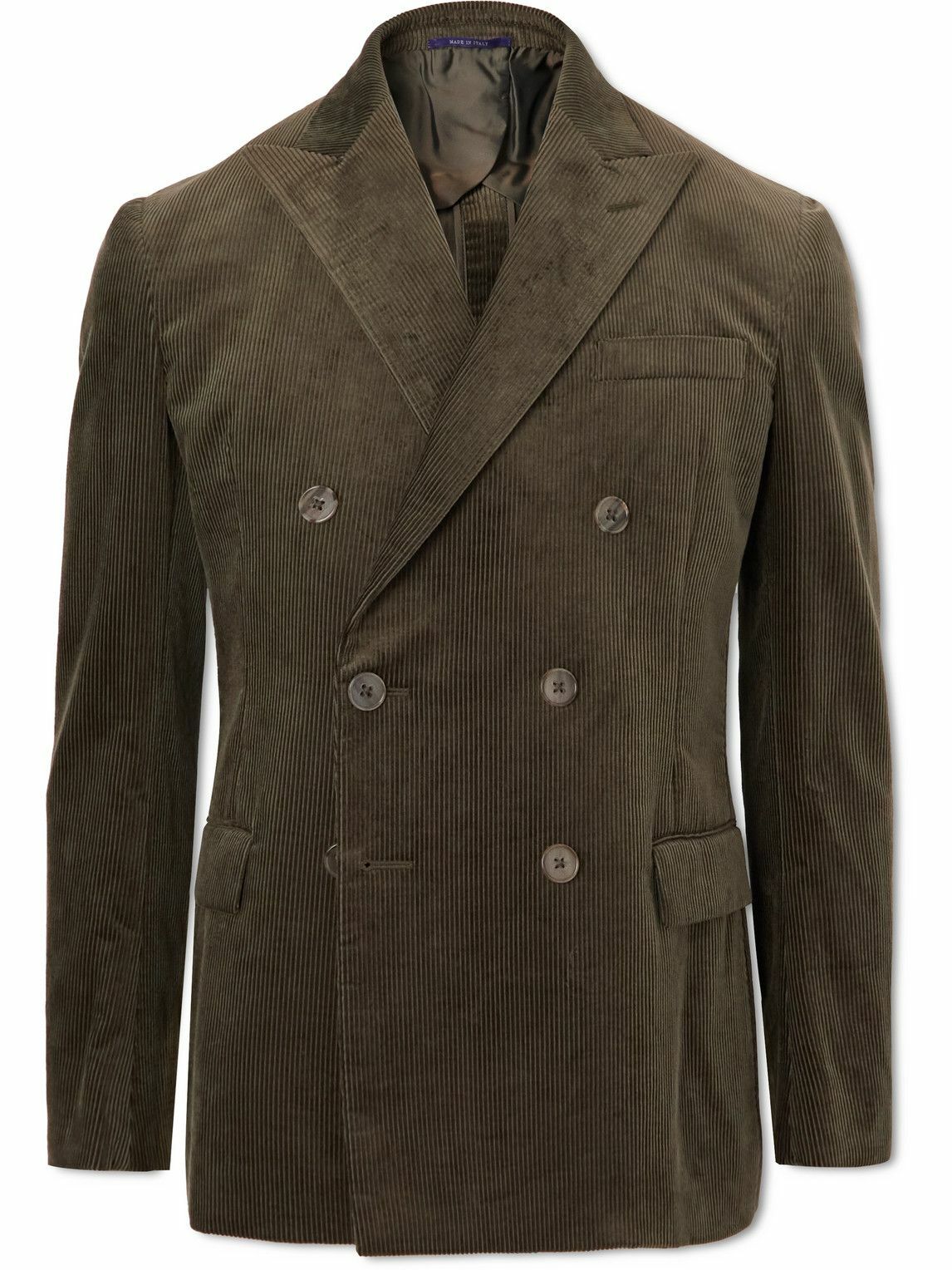 Ralph Lauren Purple label Kent SlimFit DoubleBreasted Cotton
