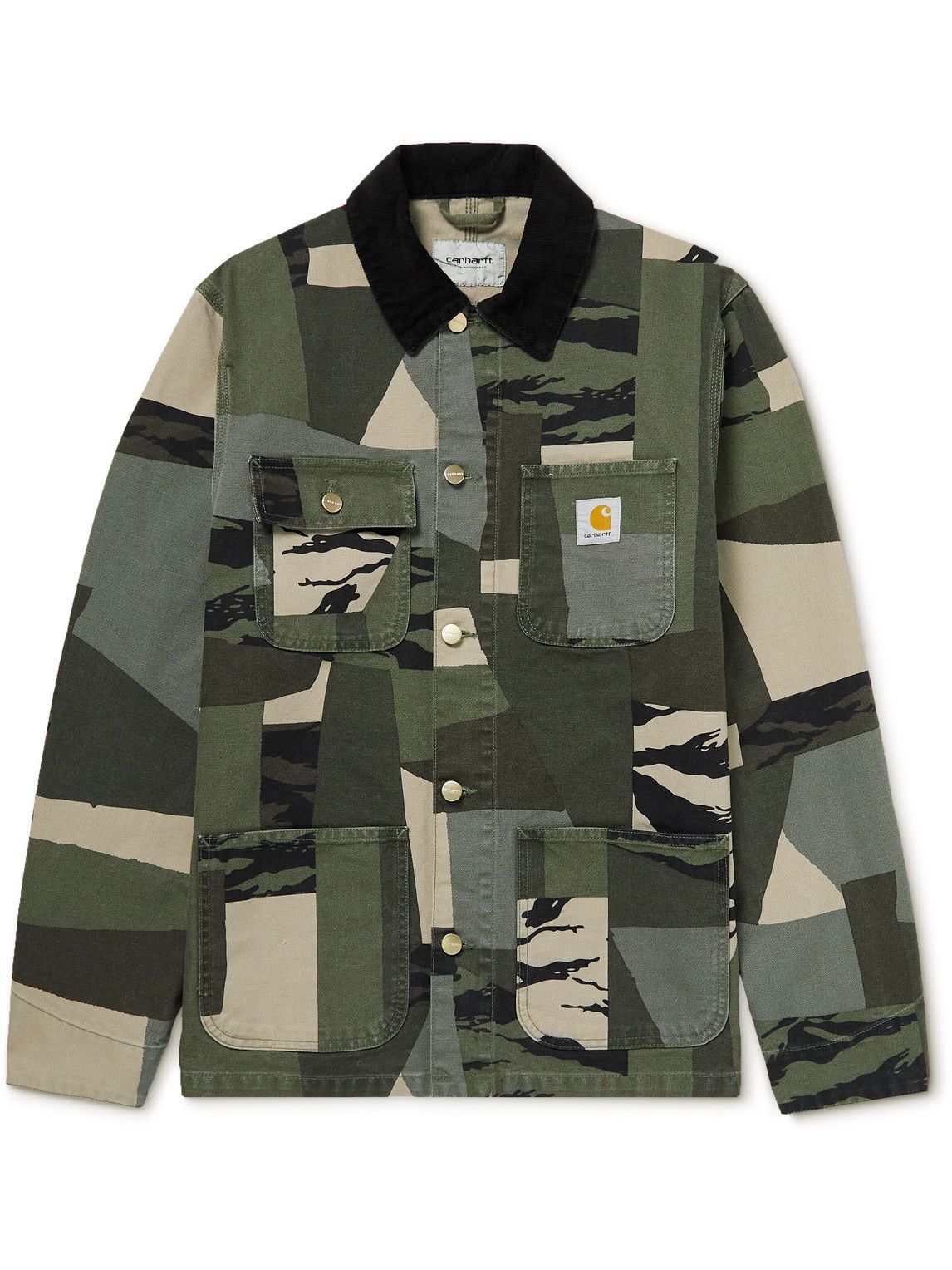 Carhartt WIP Michigan CorduroyTrimmed CamouflagePrint Organic