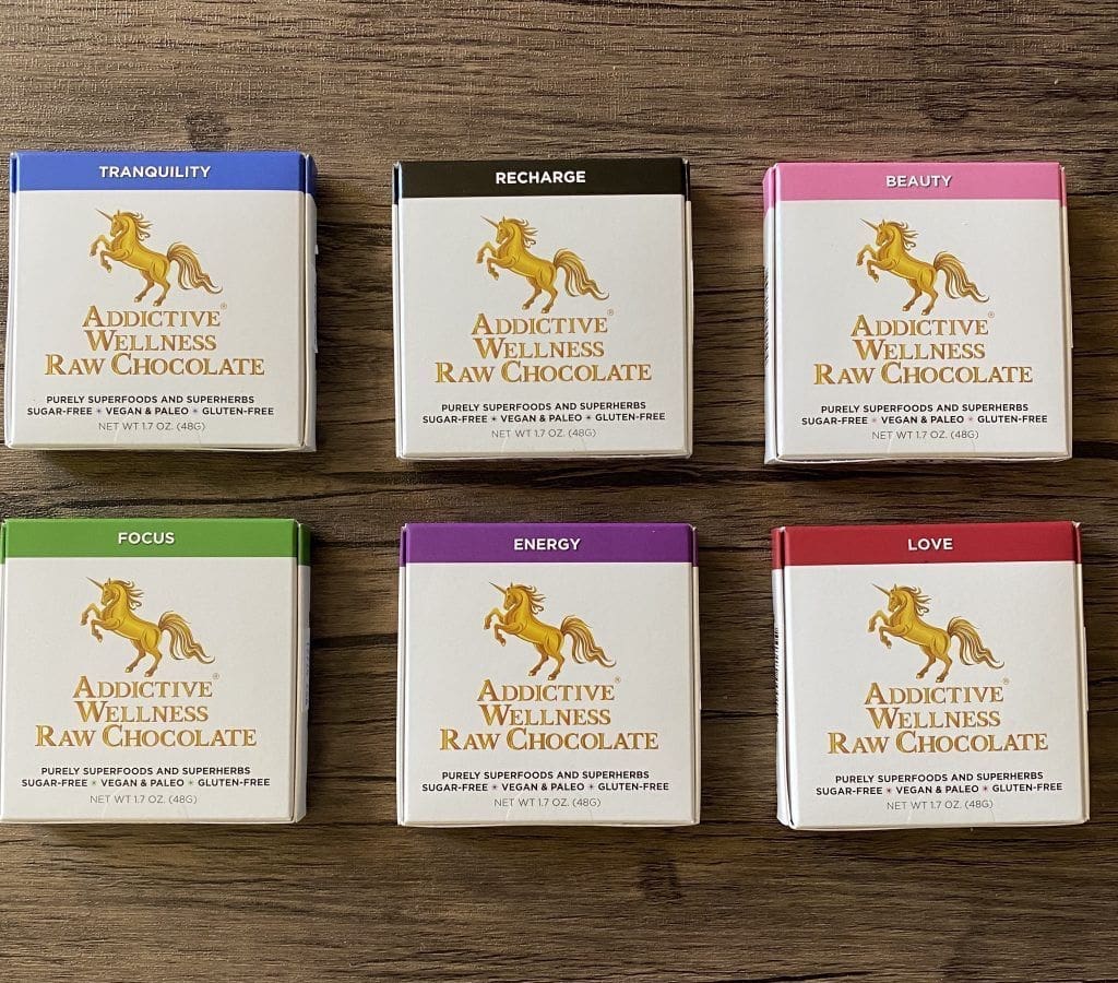 Gift Guide Addictive Wellness Raw Chocolates Disarray