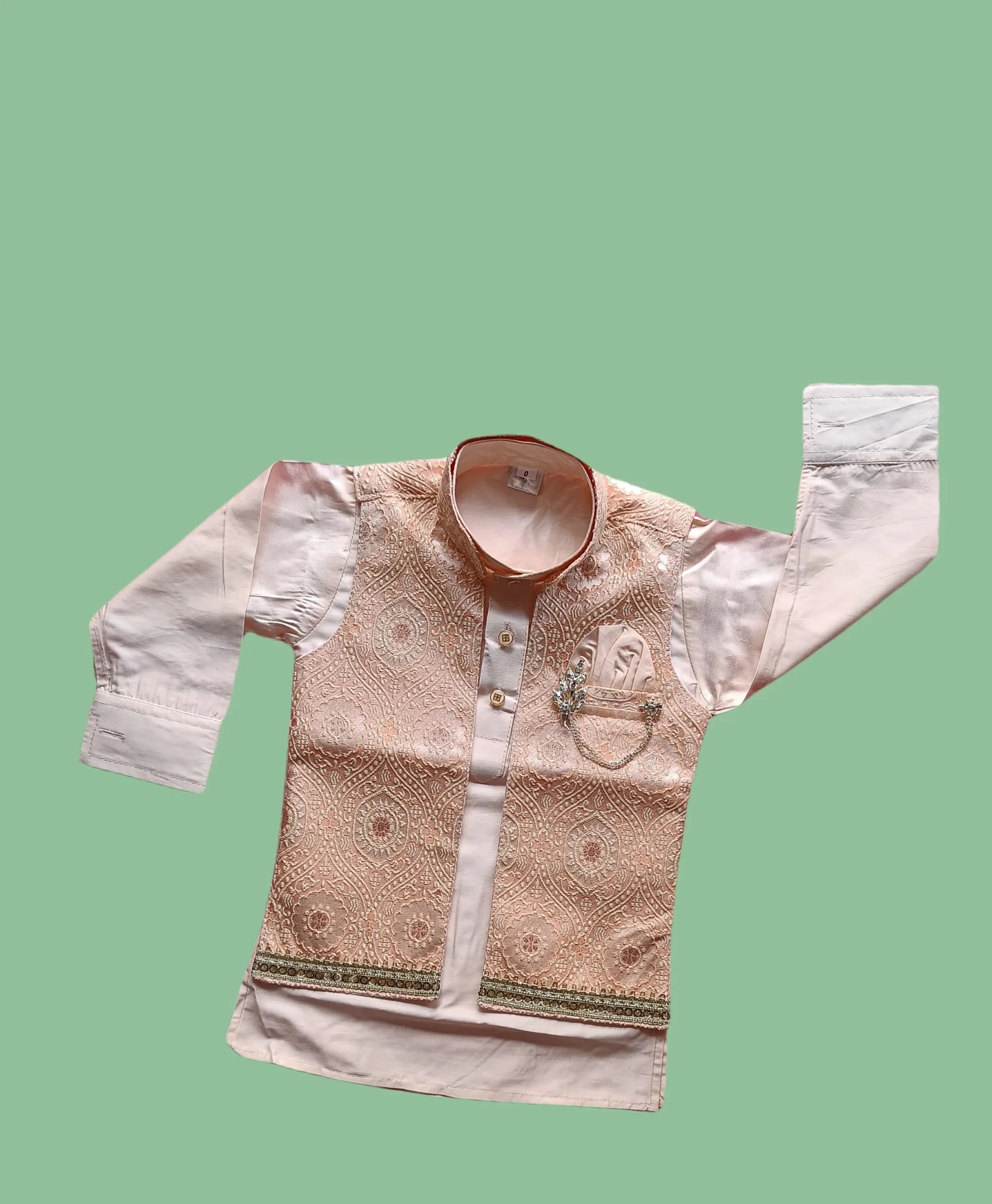 Baby Boys Kurta Pajama Set 12 Months To 18 Months Clothonics