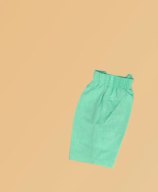 Baby Boy Party Wear Set Green 612 Months Clothonics