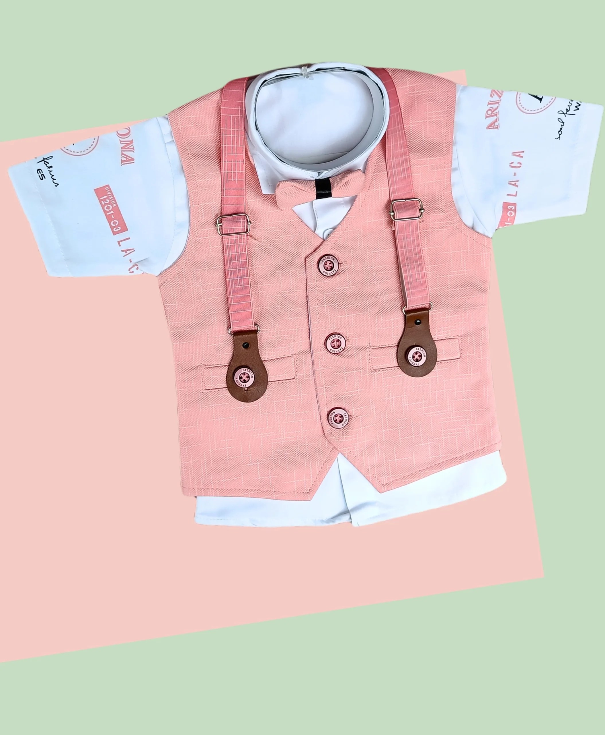 Baby Boy Party Wear Set GREY 612 Months Clothonics