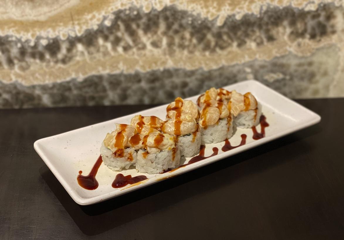 11. Creamy Scallop Roll Ke Charcoal Grill And Sushi