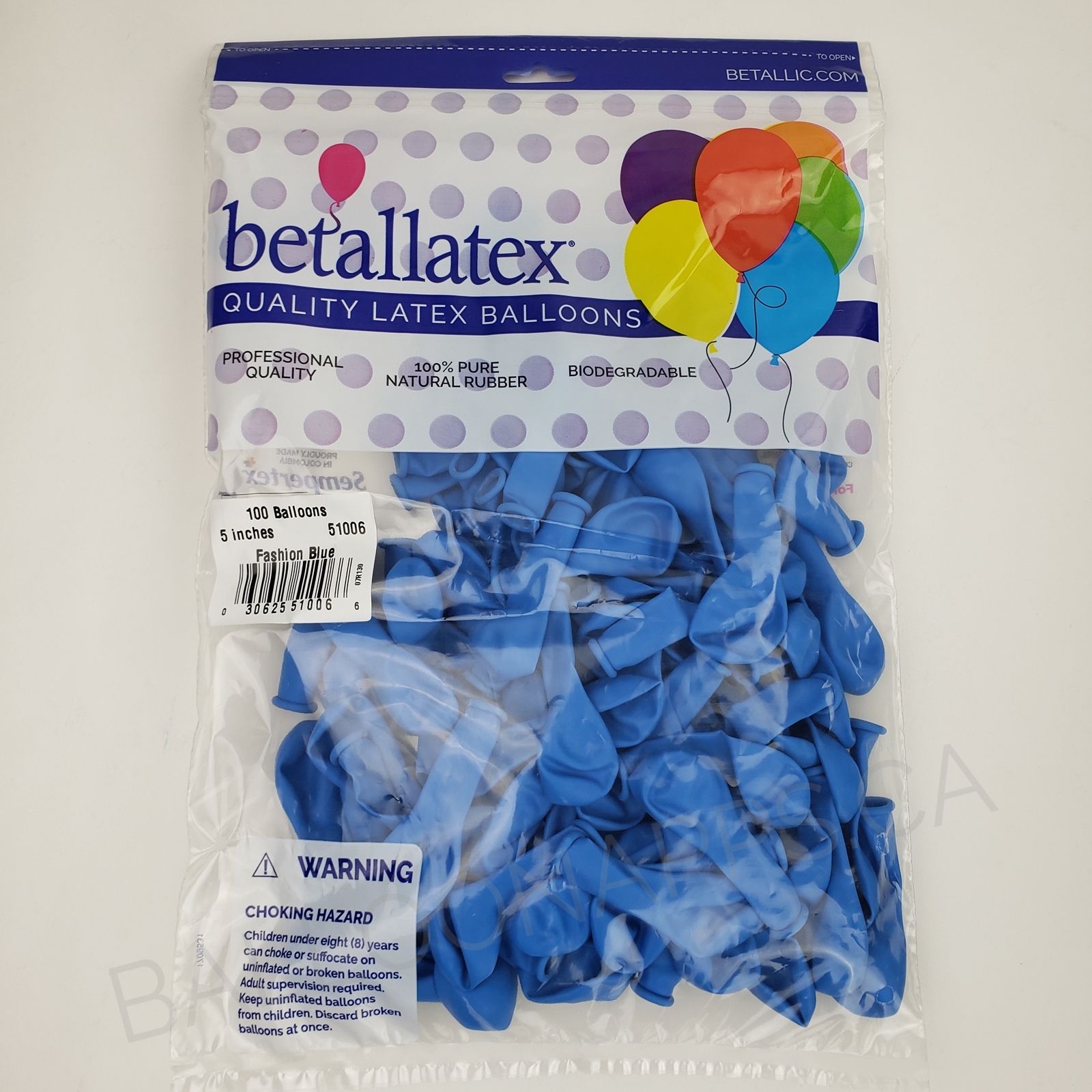 Fashion Blue balloons balloons Betallic BETALLATEX Balloons supplier