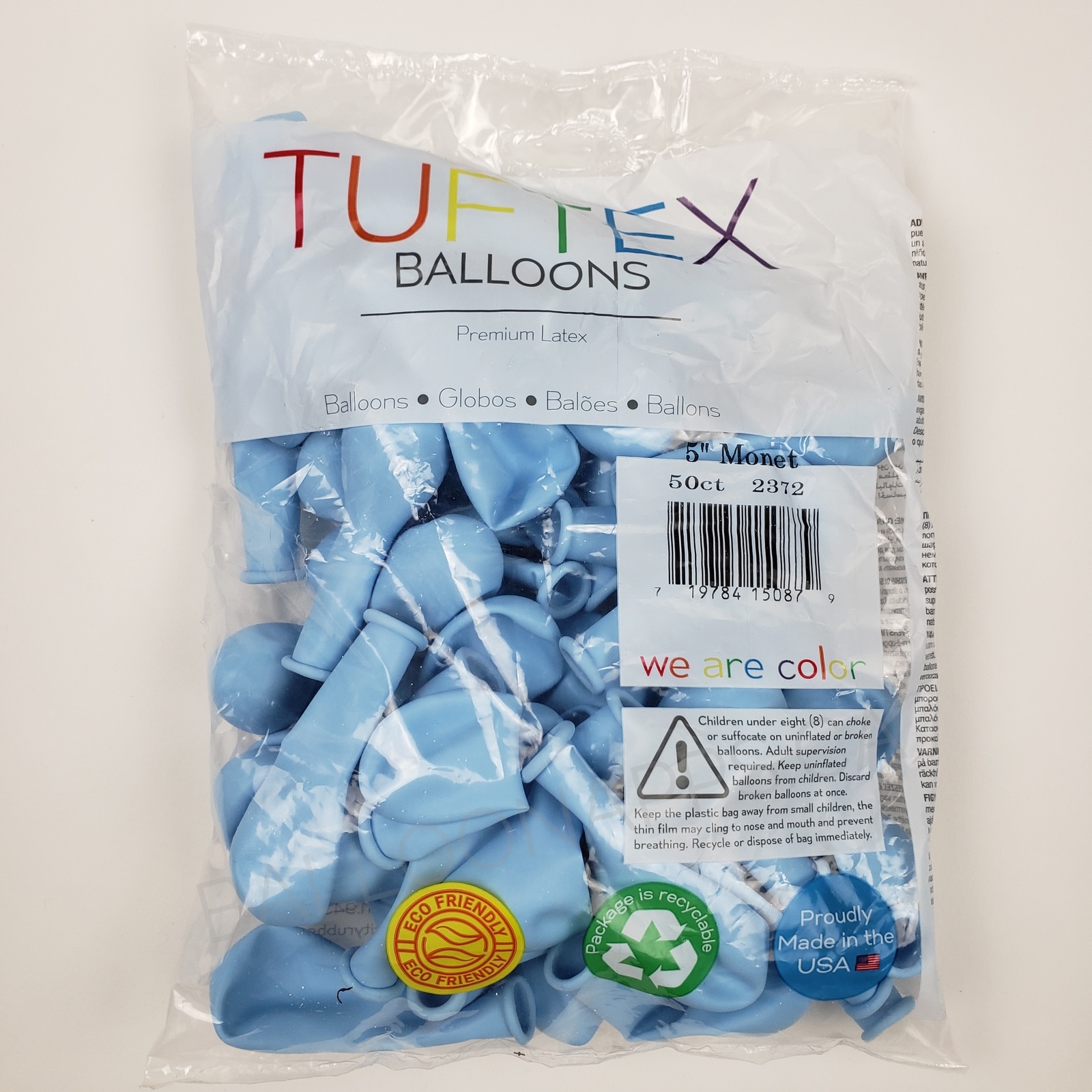 TUFTEX Pastel Blue balloons TUFTEX Balloons supplier in Canada
