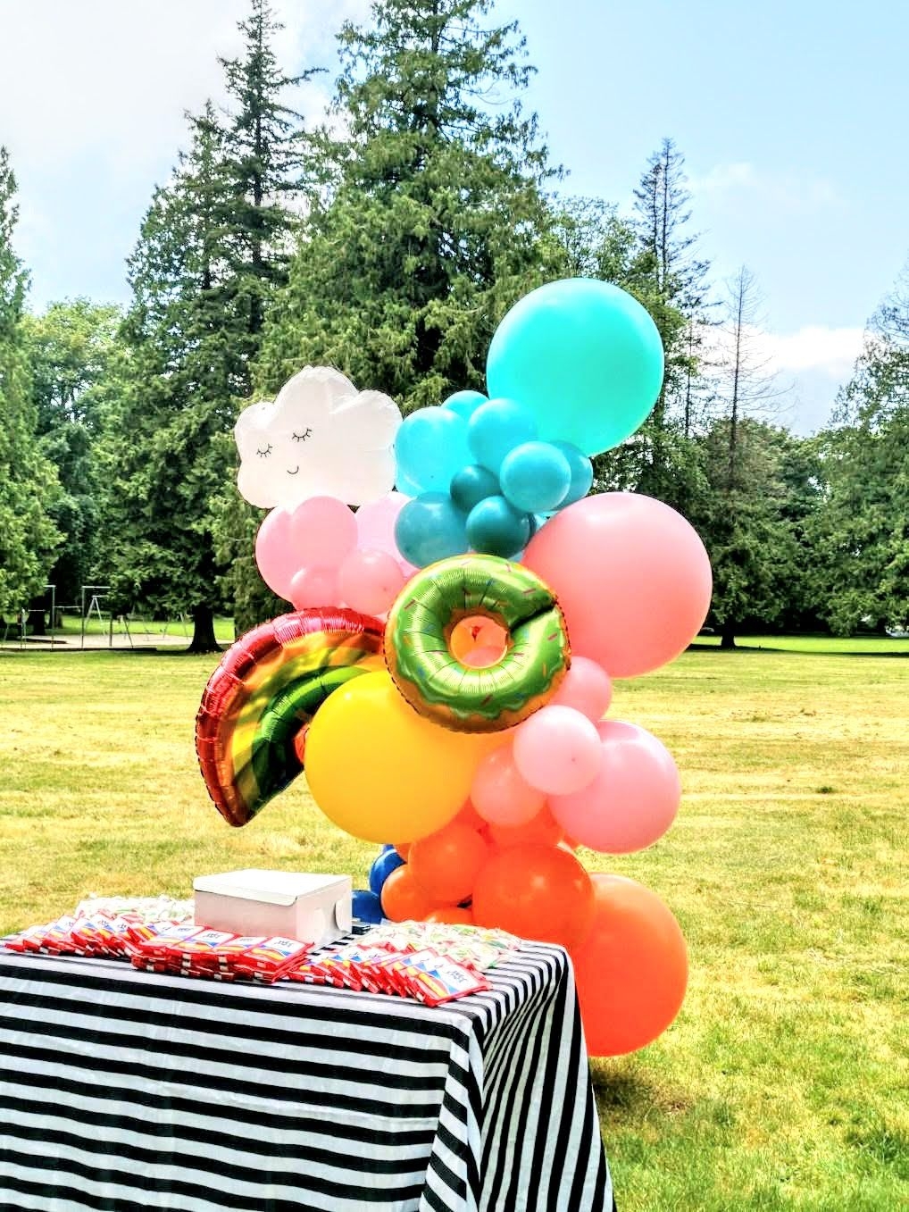 Garland Balloons Garland Balloons Vancouver balloons vancouver JC