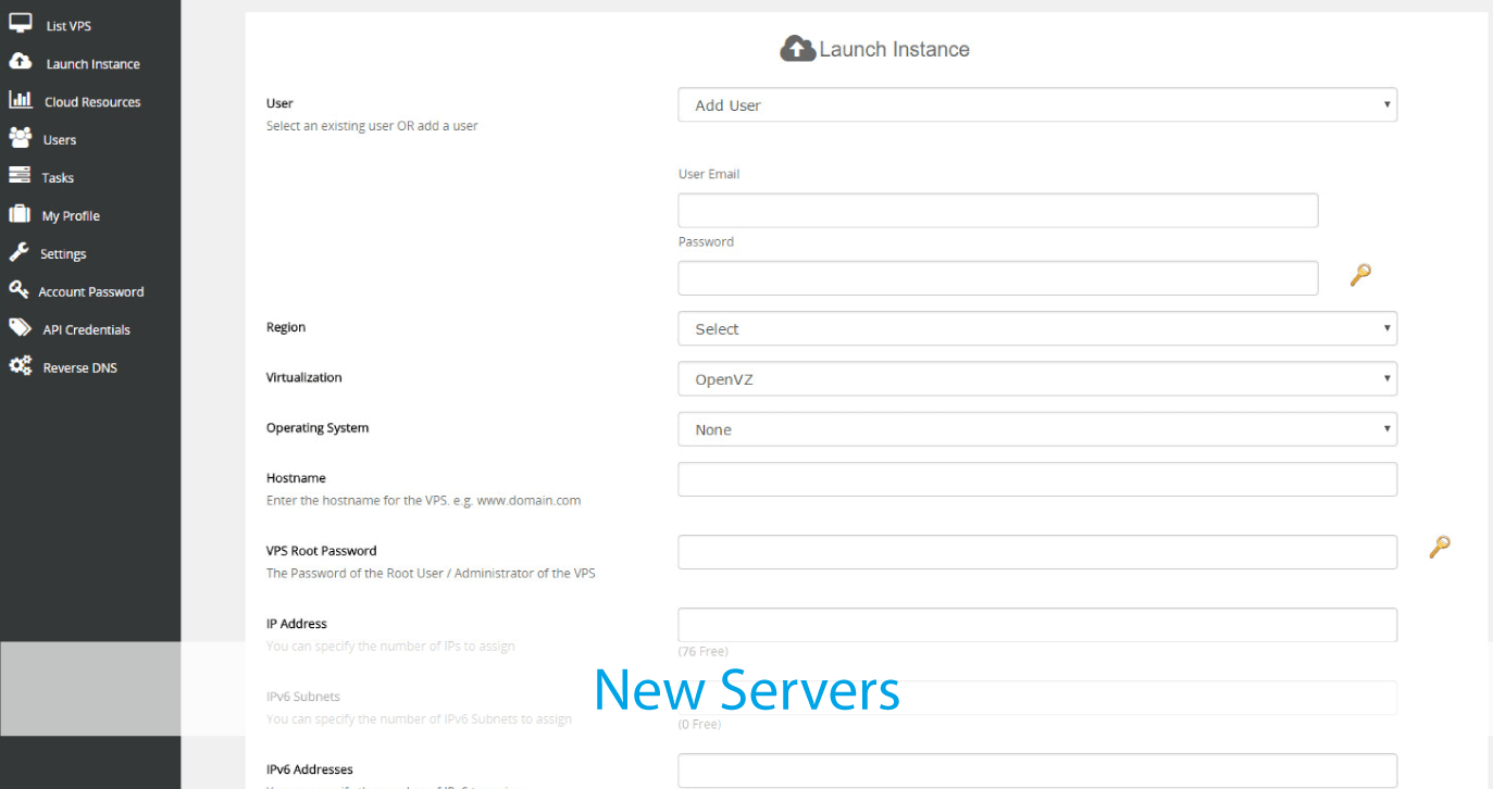 NewServers CLOUD.co.za