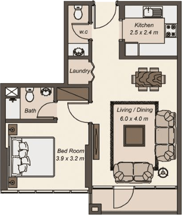 Floor Plans La Riviera Dubai Marina by Riviera properties developments