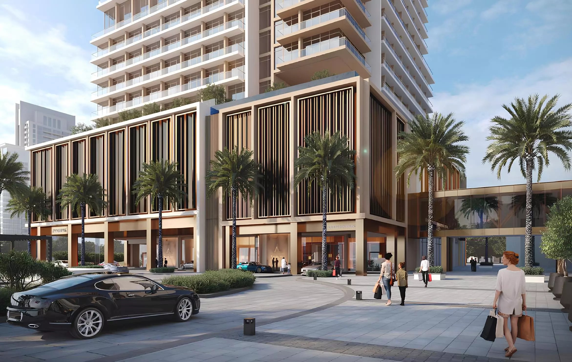 Floor Plans Mallside Residences Dubai Hills Estate by Royal