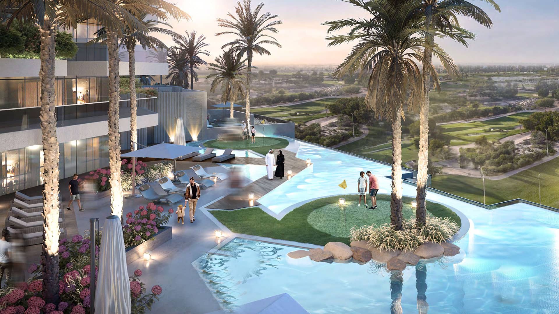 Golf Greens Tower 1 in Damac Hills Dubai, Dubai