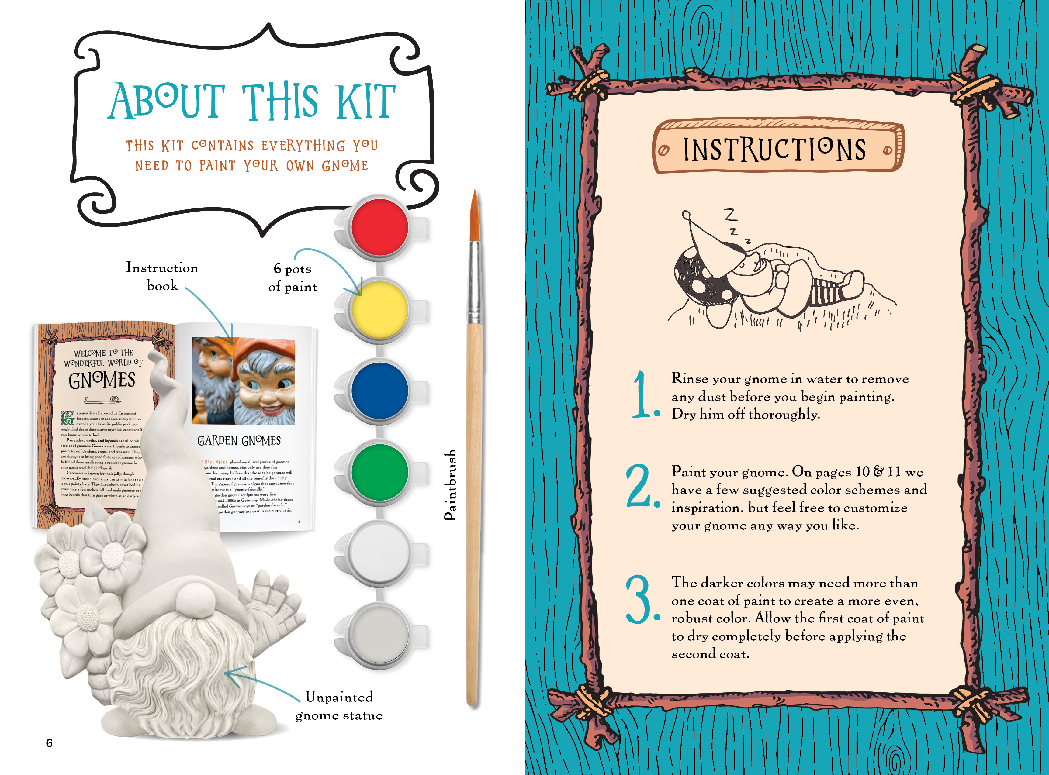 Paint Your Own Gnome at Home by Editors of Chartwell Books Quarto At