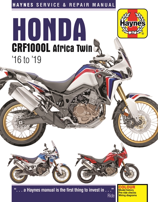 Honda Crf1000l Africa Twin From 2016 2019 Haynes Repair Manual By Editors Of Manuals Quarto At A Glance The Group