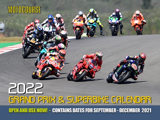 Motocourse 2022 Grand Prix & Superbike Calendar By Gold & Goose Photography  | Quarto At A Glance | The Quarto Group