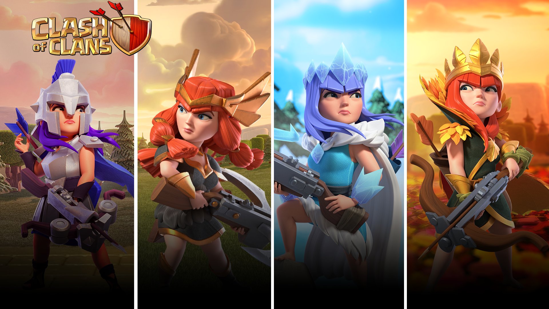 Hero Skins Heroes Clash of Clans Home Village House of Clashers